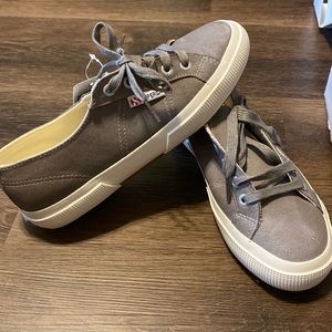 Superga Waxed Suede Sneaker